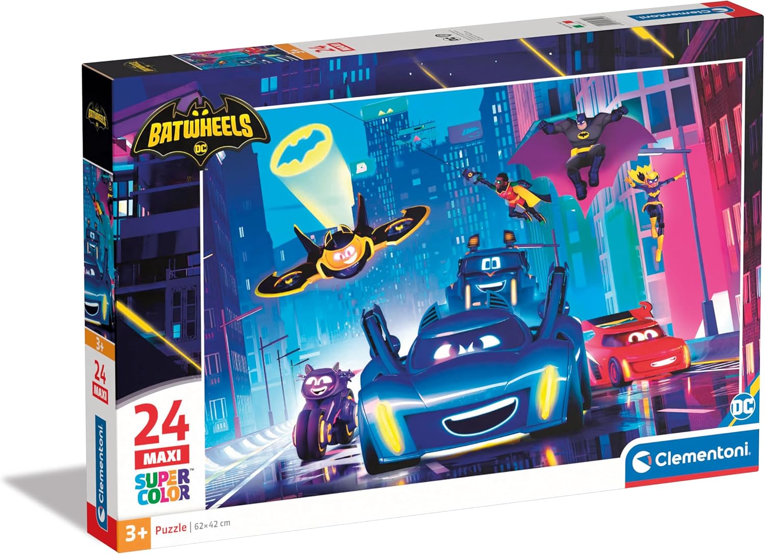 Clementoni Batwheels 24 Piece Maxi Puzzle