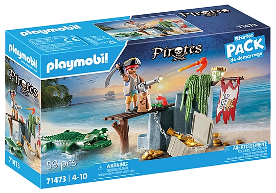 Playmobil Pirate with alligator