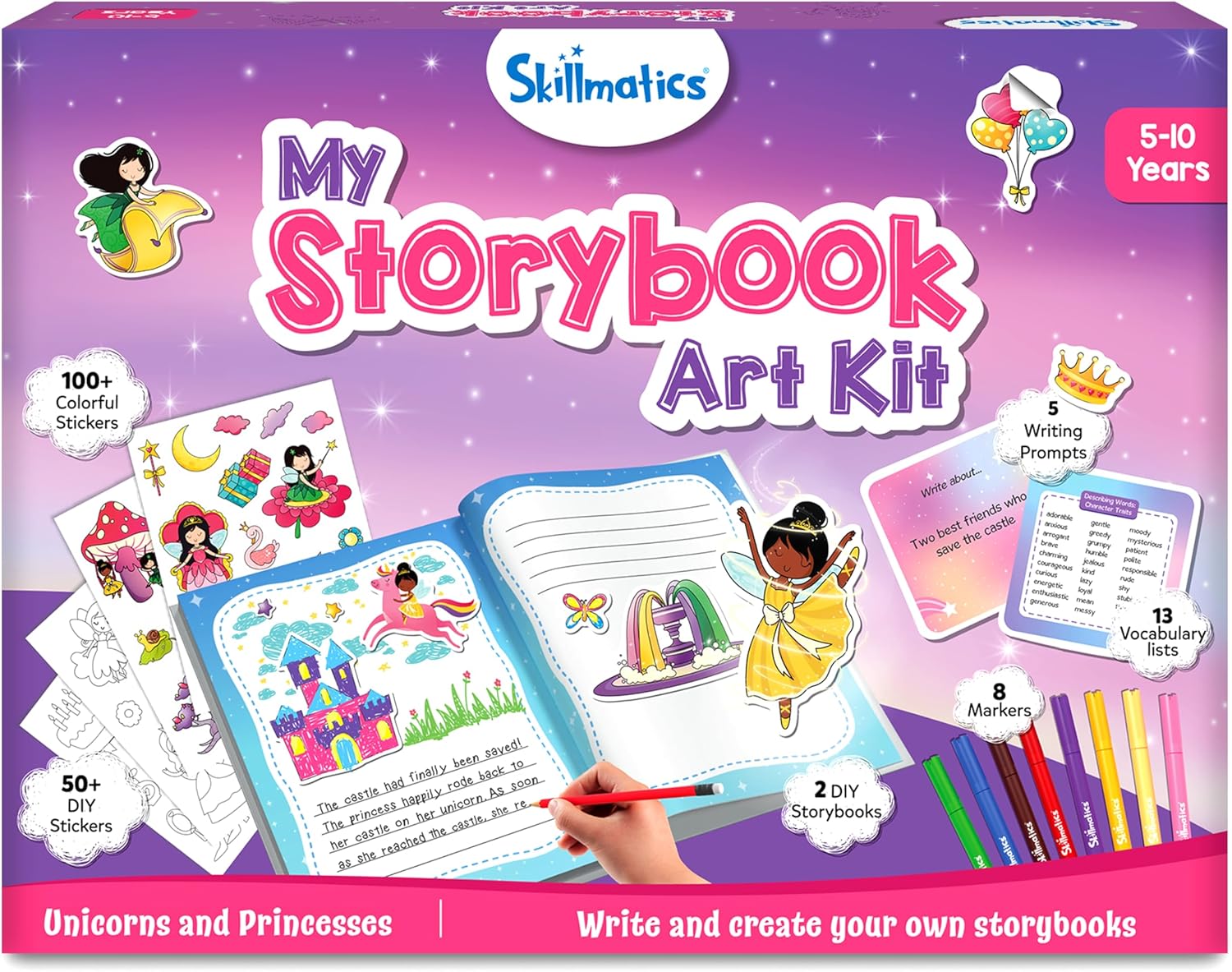 SKillmatics My Art Storybook - Unicorns & Princesses