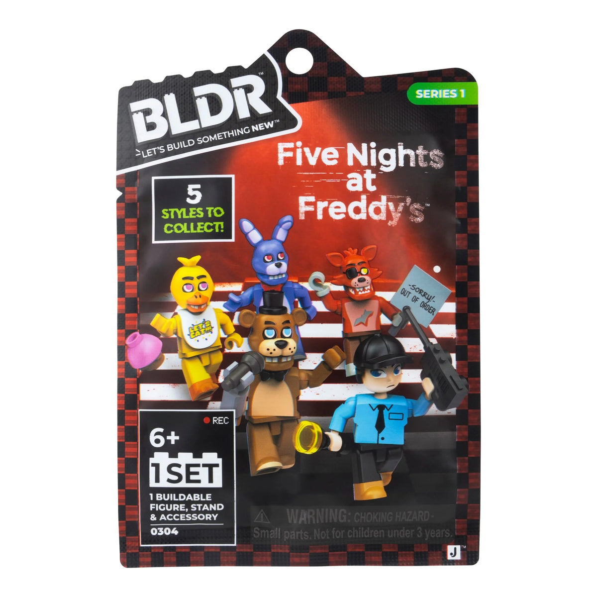 Five Nights at Freddys BLDR Mystery Minifigure