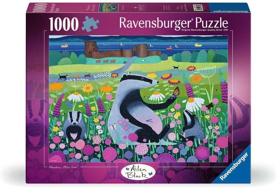 Meadow Mischief 1000 Piece Jigsaw Puzzle