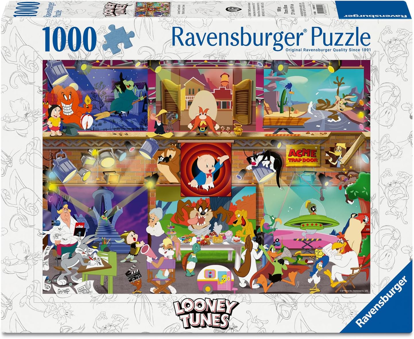 Looney Tunes Studio 1000 Piece Puzzle