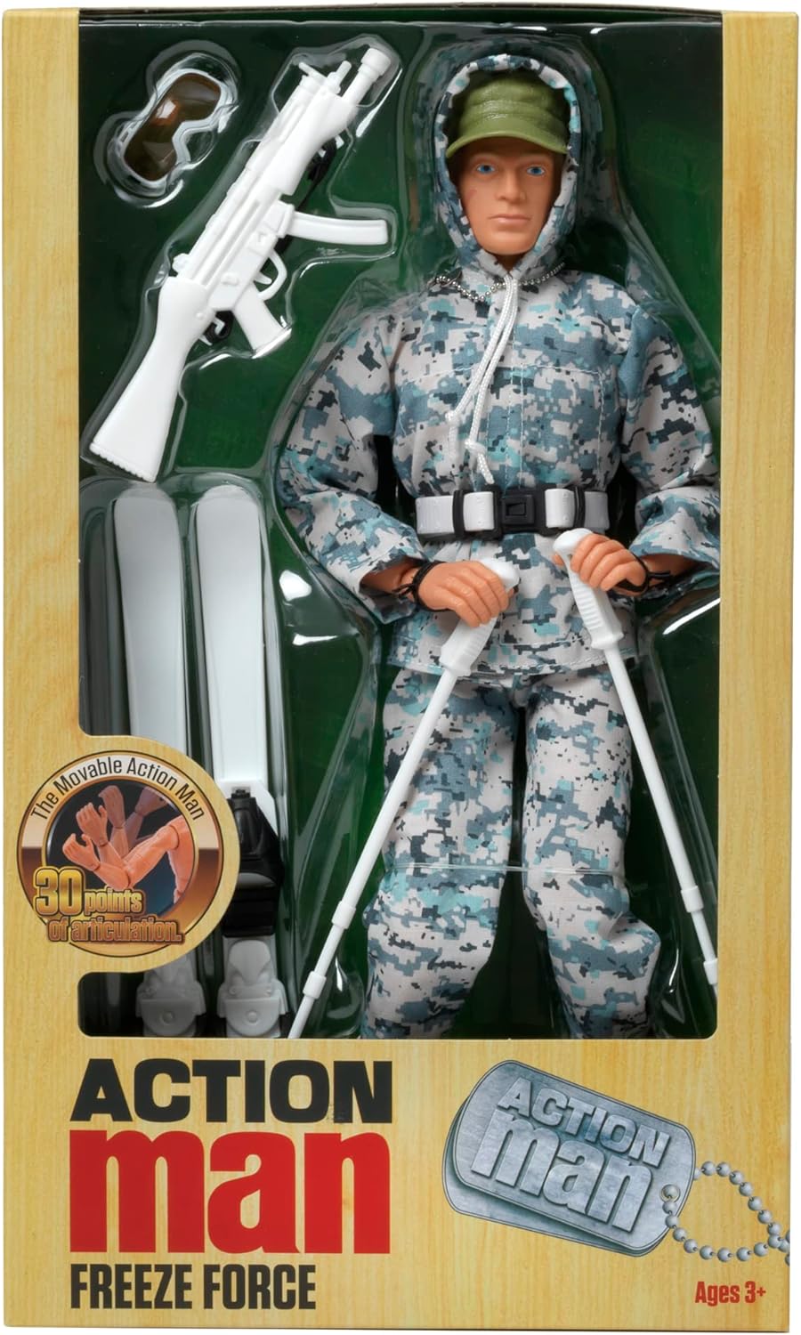 Action Man Freeze Force Figure with Accessories