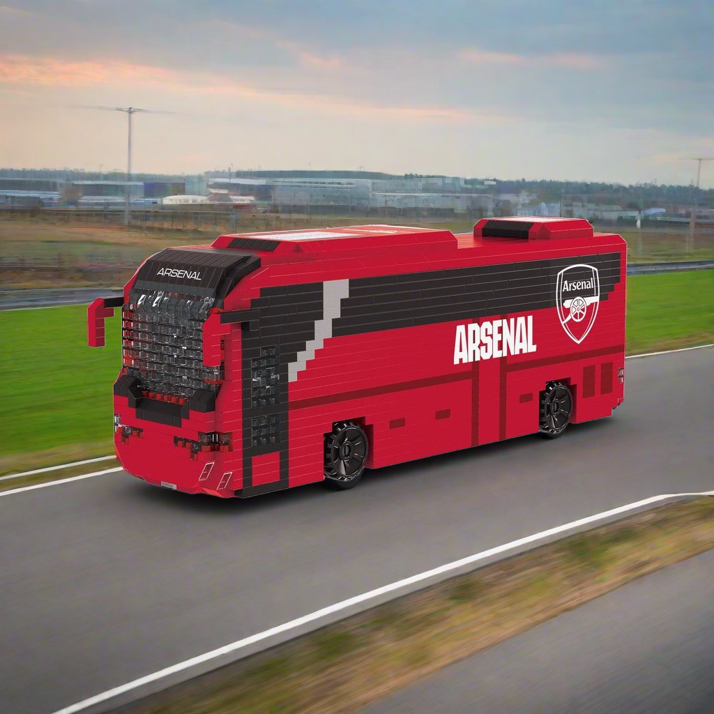 3D Arsenal Team Coach Construction Set