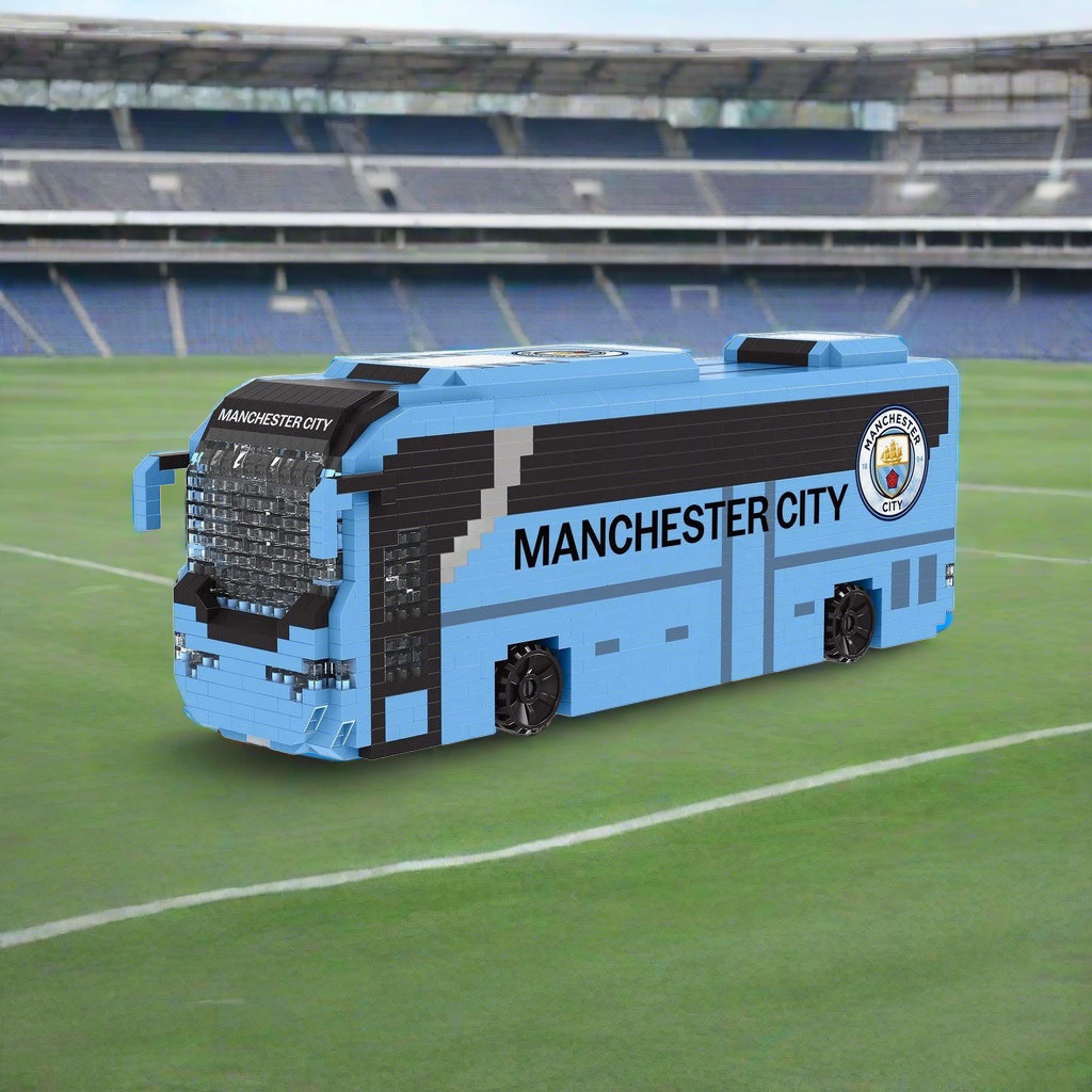 3D Man City Team Coach Construction Set