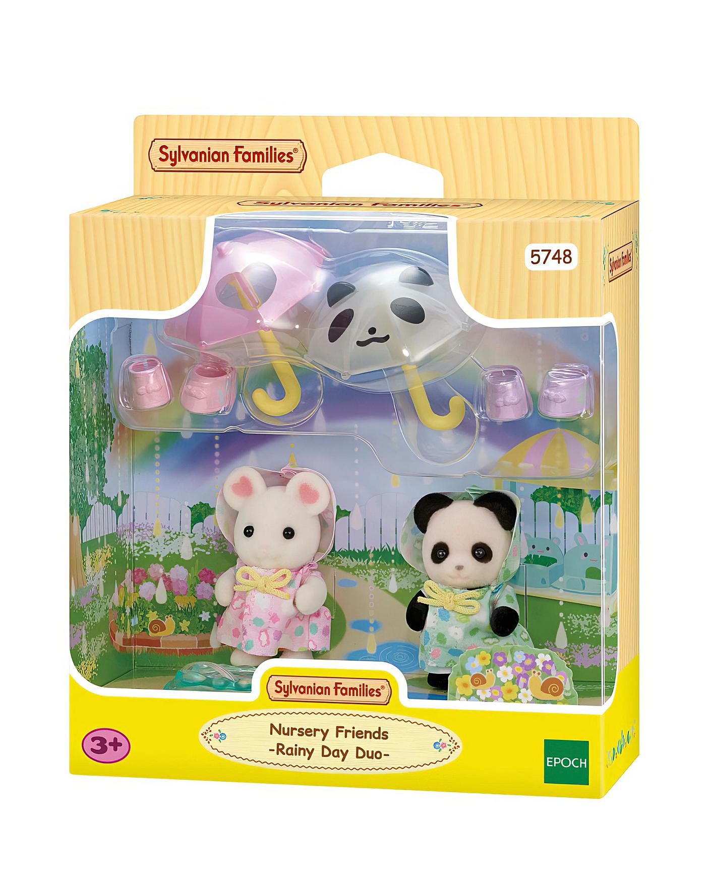 Sylvanian Families Nursery Friends Rainy Day Duo