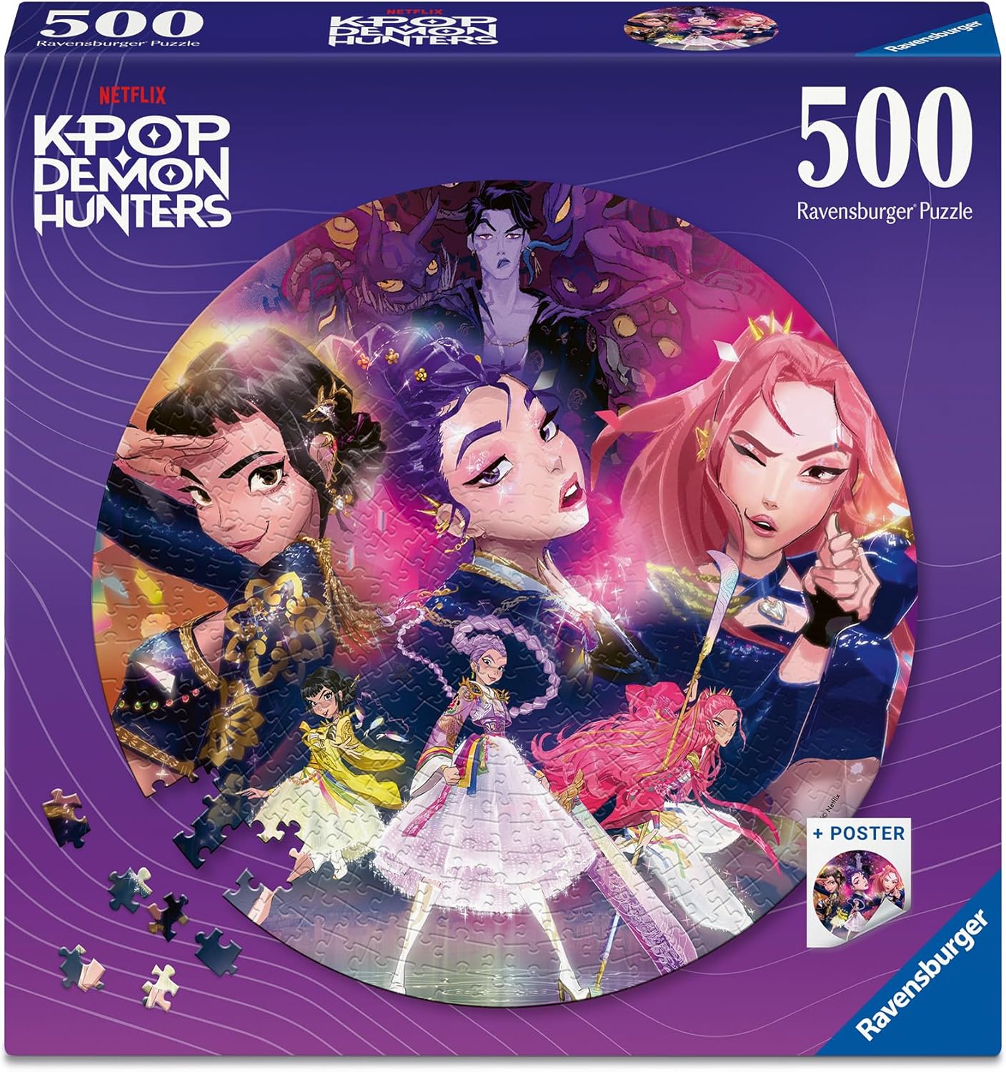 Kpop Demon Hunters For the fans 500 Piece Puzzle