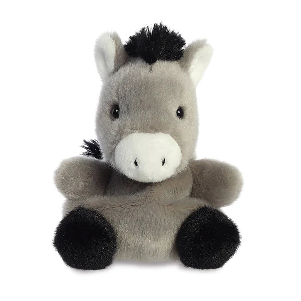 Palm Pals Eli Donkey 12cm Soft Toy