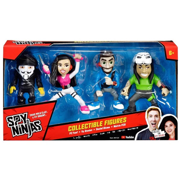 Spy Ninja 4 Figure Pack