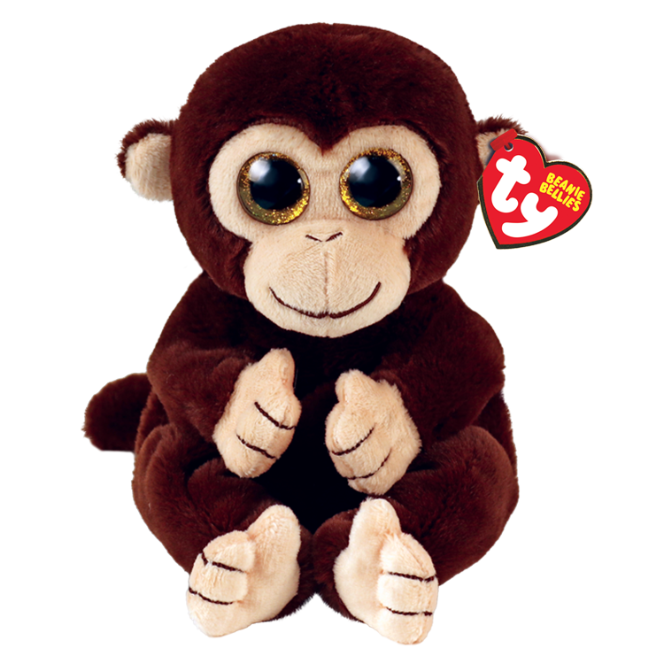 TY Matteo Monkey Brown Beanie Regular