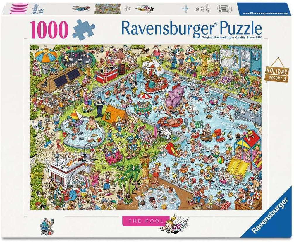 Rays Holiday Resort No.3 The Pool 1000 Piece
