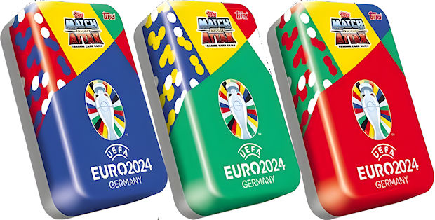 Official Euro Match Attax 2024 Mega Tin
