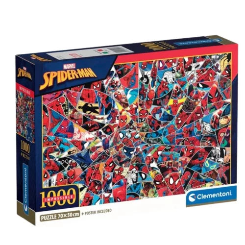 Clementoni Spider-Man Impossible 1000 Pce Jigsaw