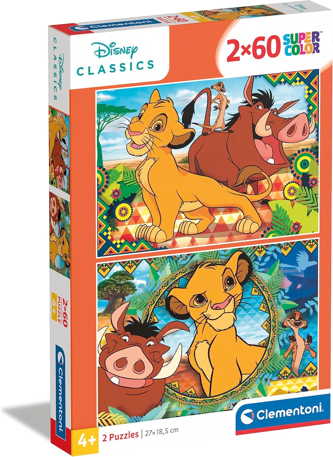 Clementoni Lion King 2 X 60Pc Puzzle