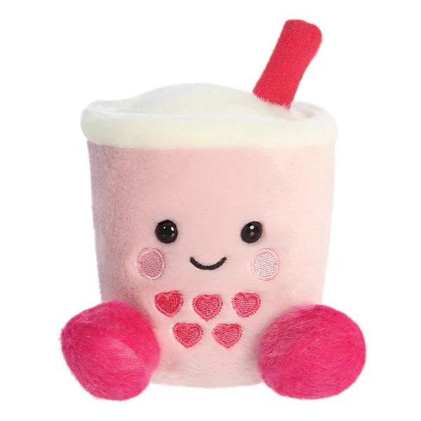 Palm Pals Tangy Heart Boba 12cm Soft Toy
