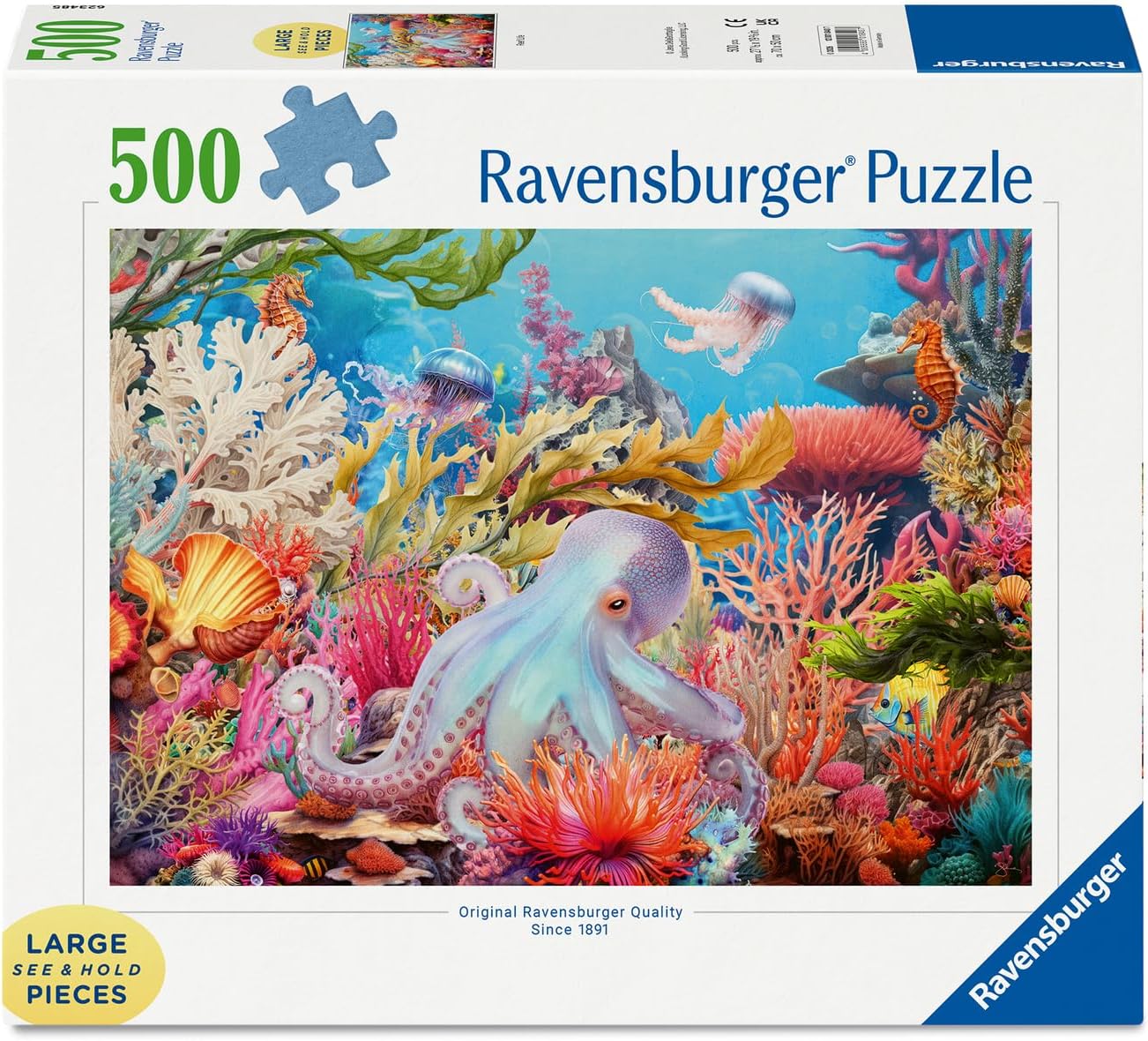 Reef Life 500 Piece Jigsaw Puzzle