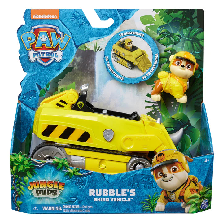 Paw Patrol
Jungle Pups Rhino Vehicle Rubble