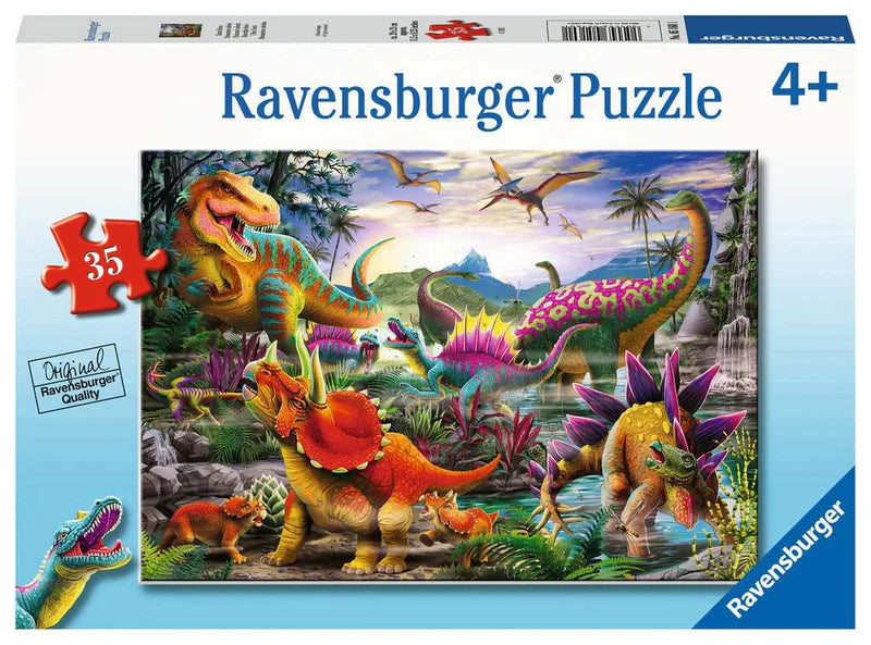 T-Rex Terror 35 Piece Jigsaw Puzzle