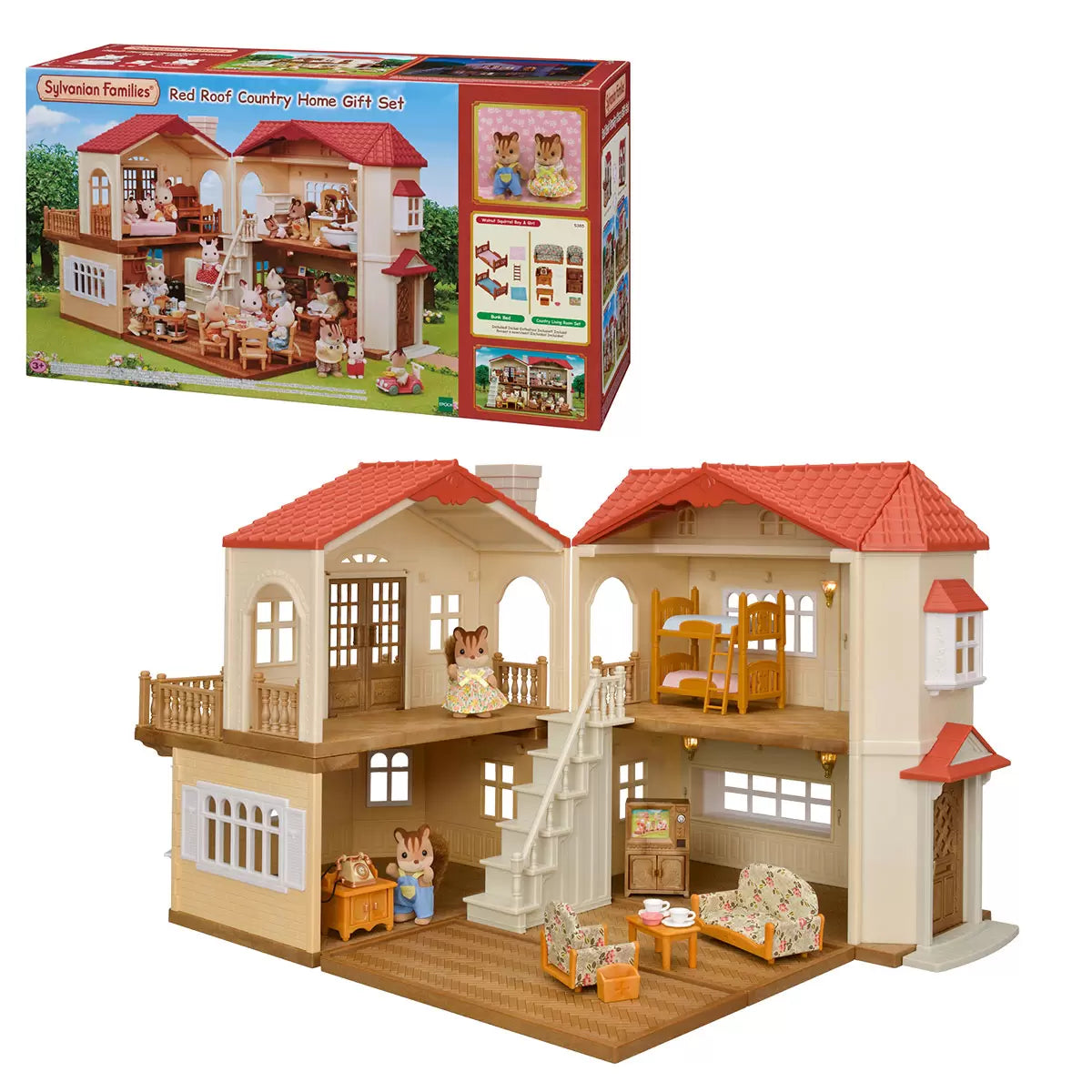 Sylvanian Families New Red Roof Country Home