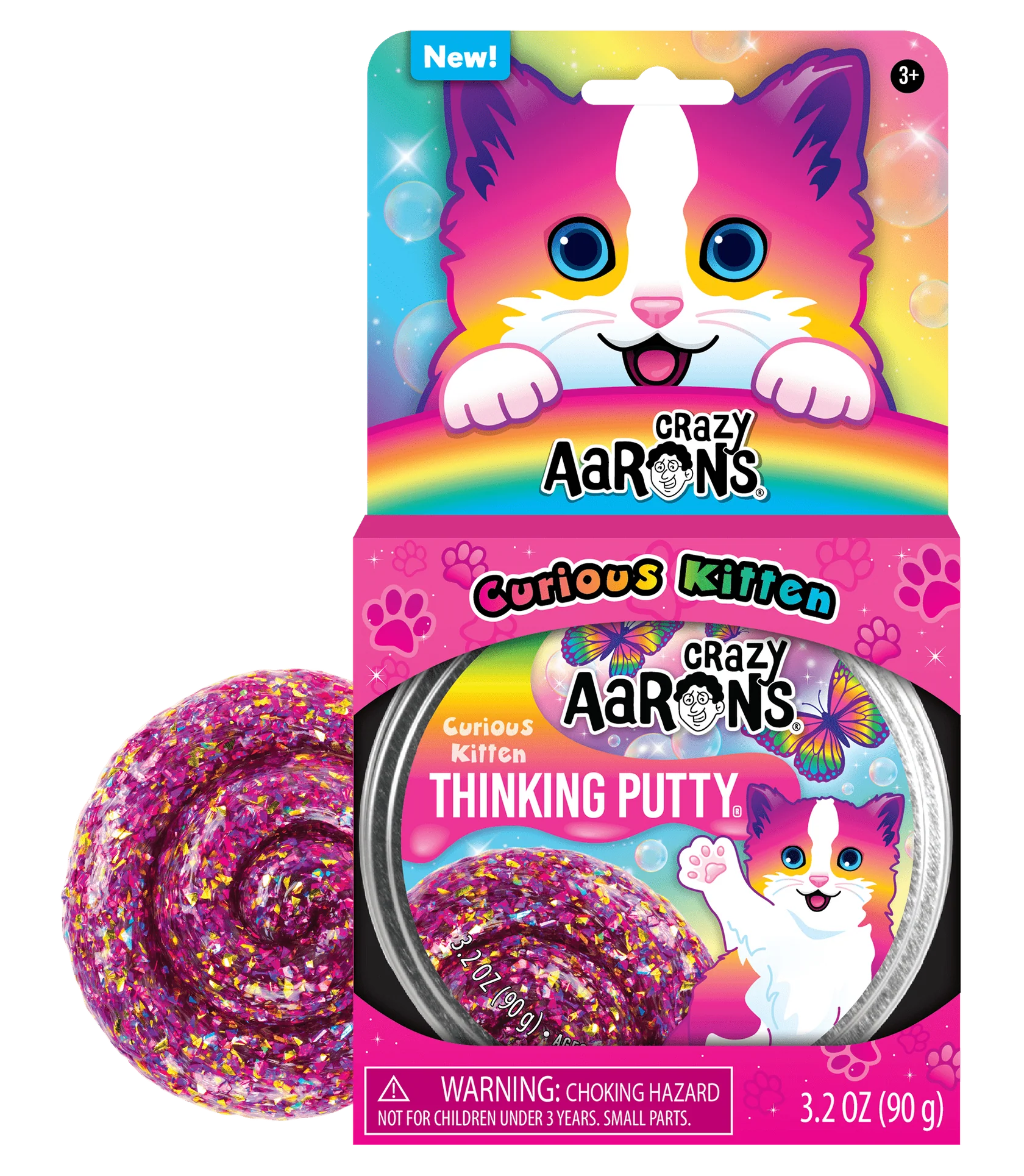 Crazy Aarons Trendsetters Putty Curious Kitten
