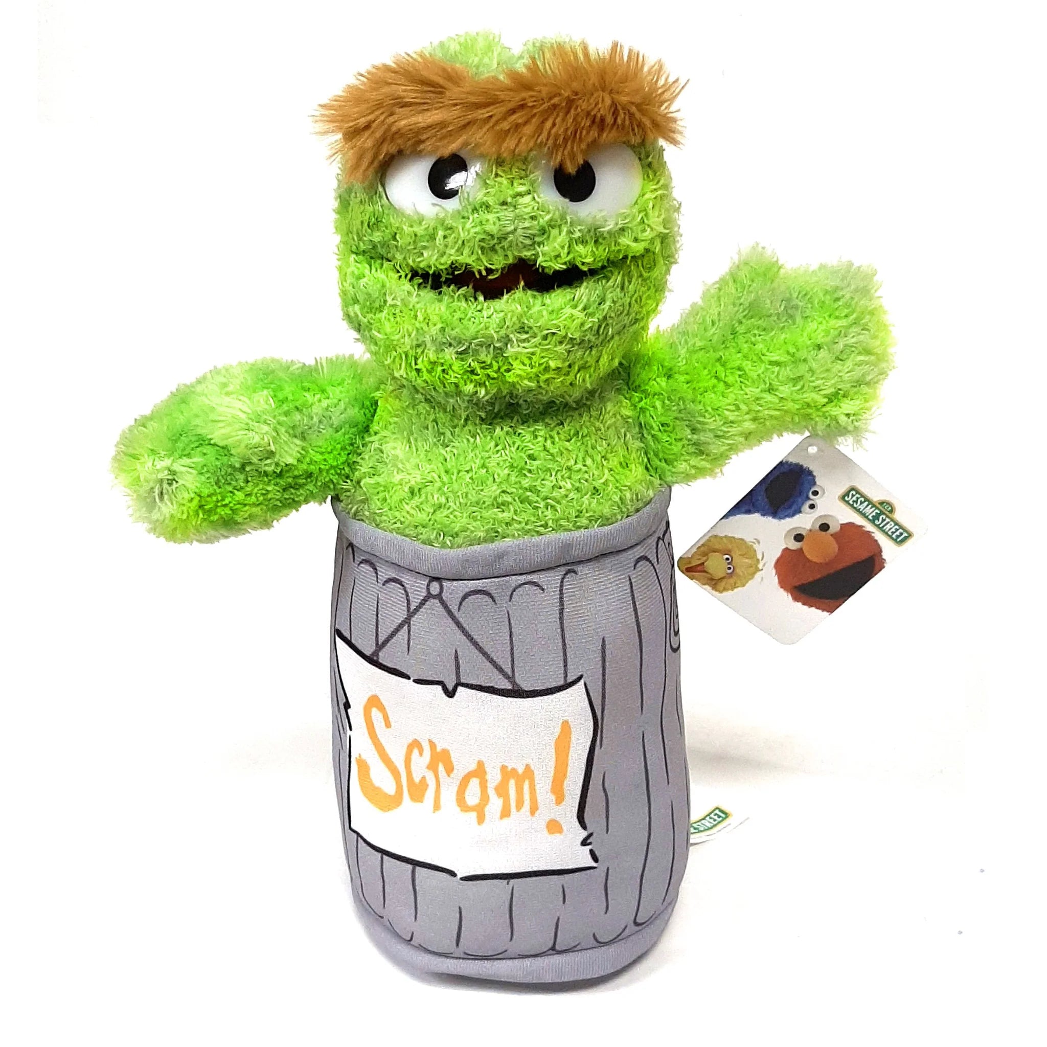 Sesame Street Oscar The Grouch 28cm Soft Toy