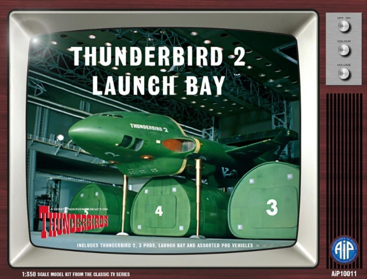 Thunderbird 2 Launch Bay 1:350 Scale Model Kit