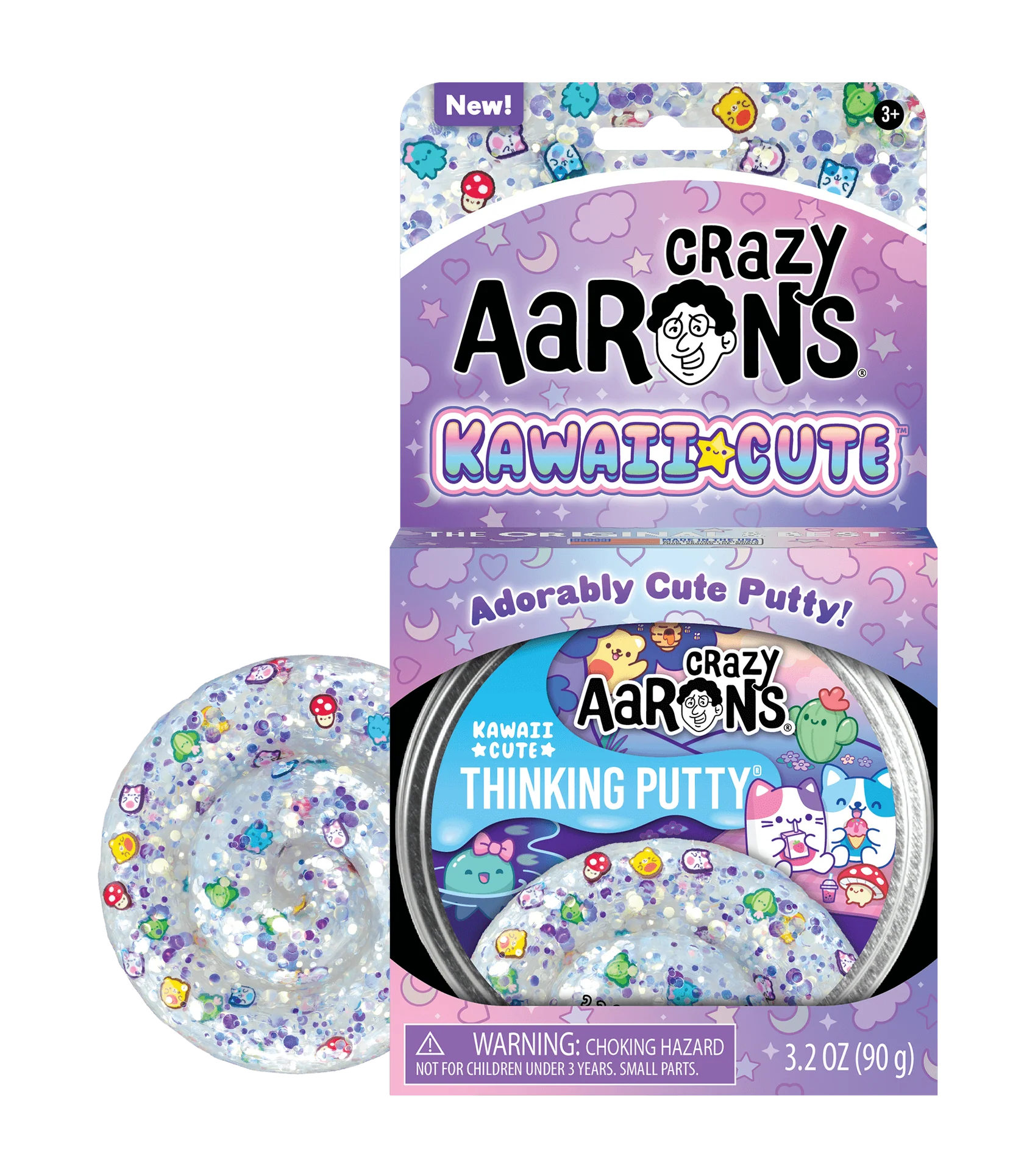 Crazy Aarons Hypercolour Putty Kawaii Cute