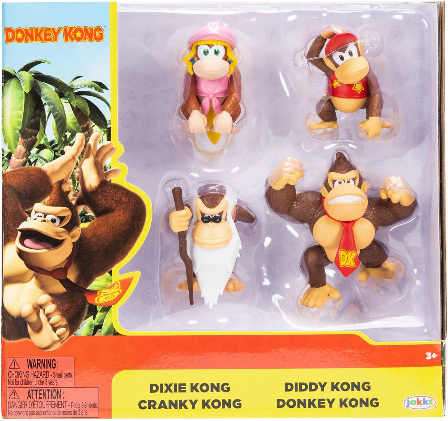 Donkey Kong Family Action Figure Multipack