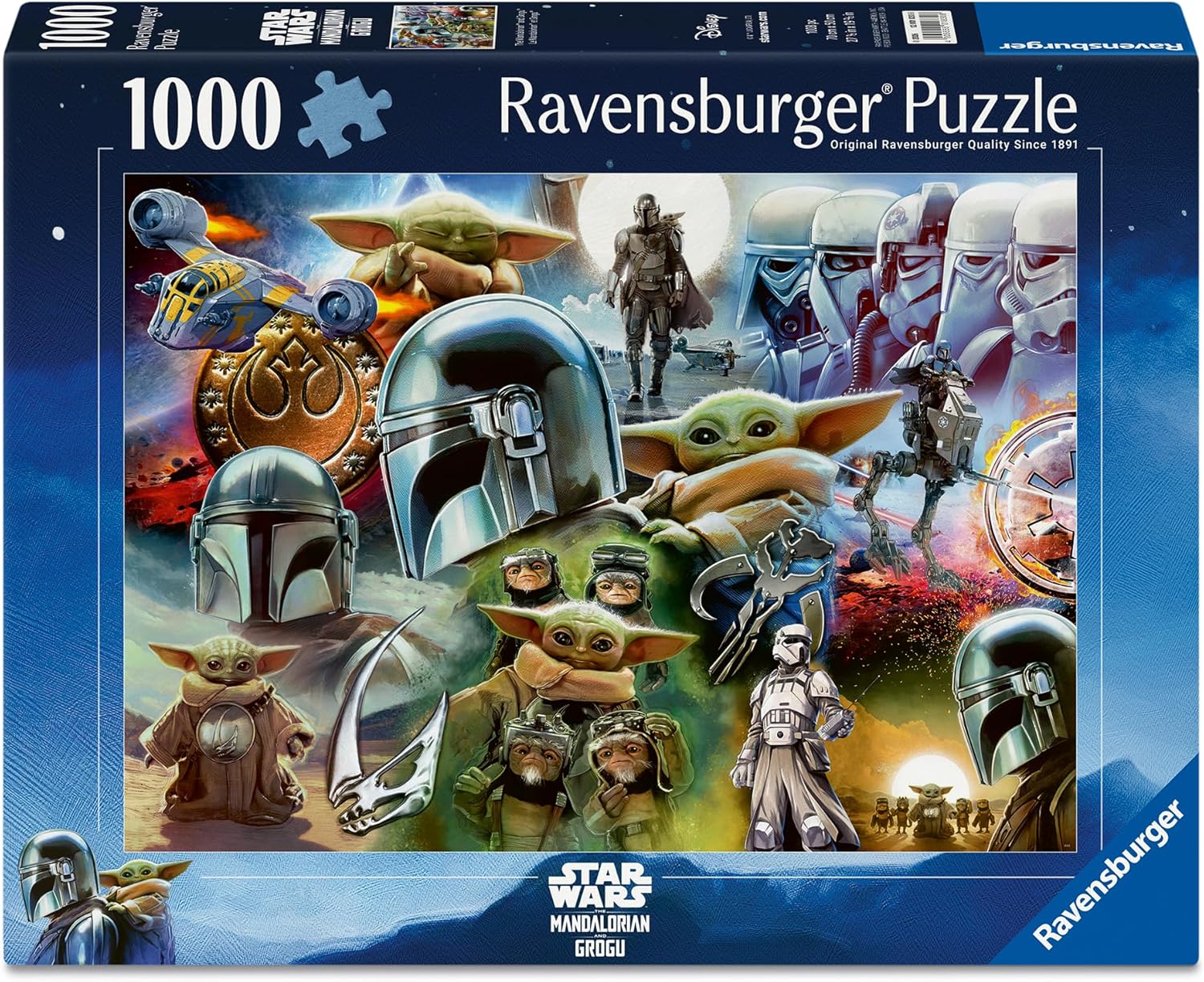 Star Wars Mandalorian and Grogu 100 Piece Jigsaw