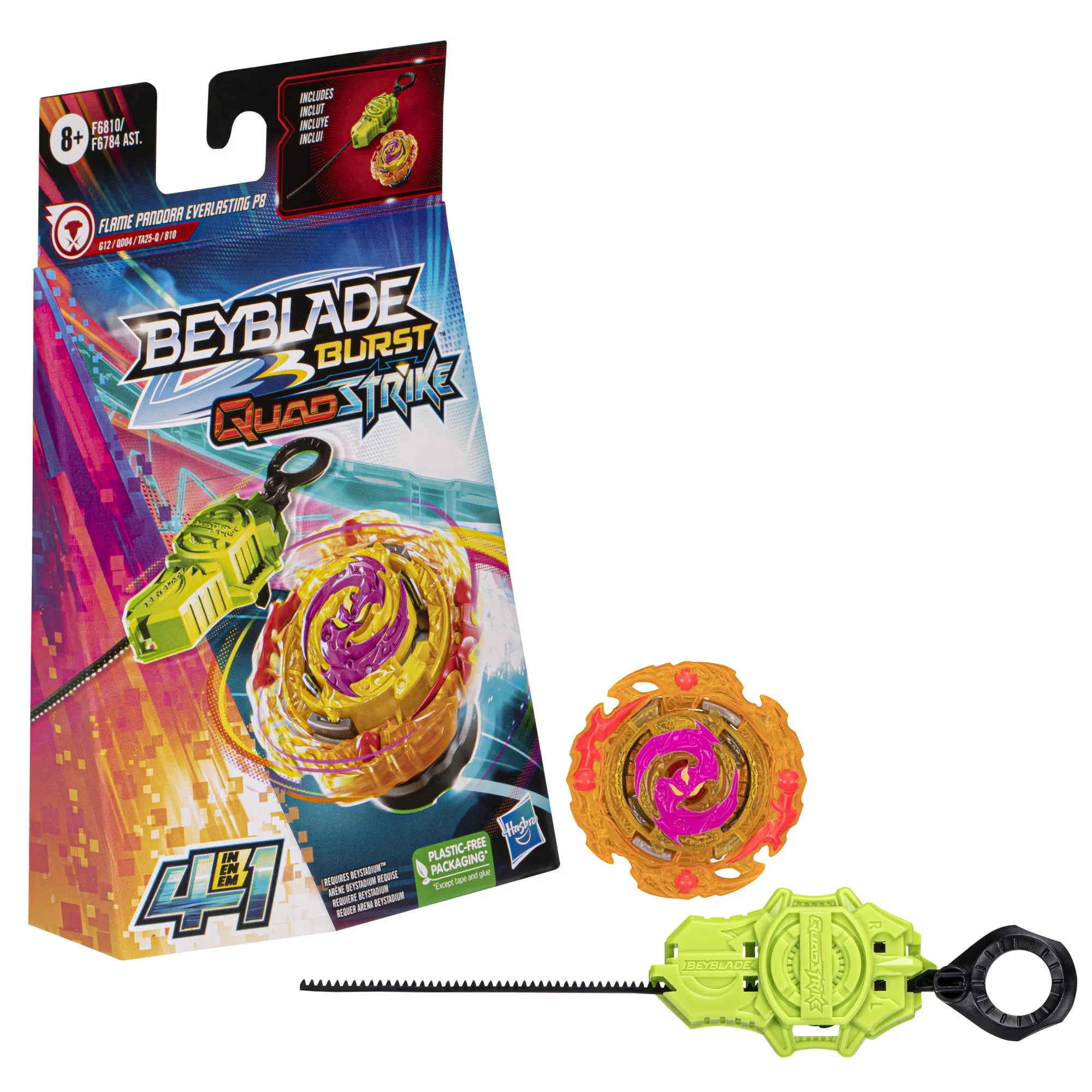 Beyblade Burst Starter Pack Flame Pandora P8