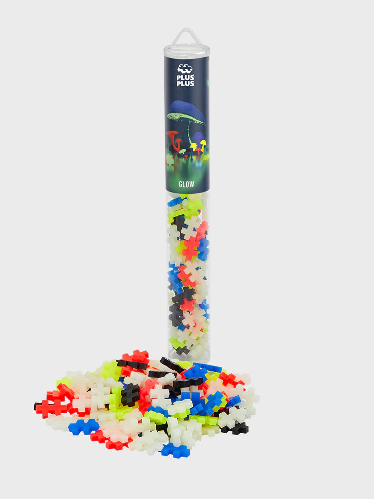 Plus-Plus Glow Colourmix - 100 pcs