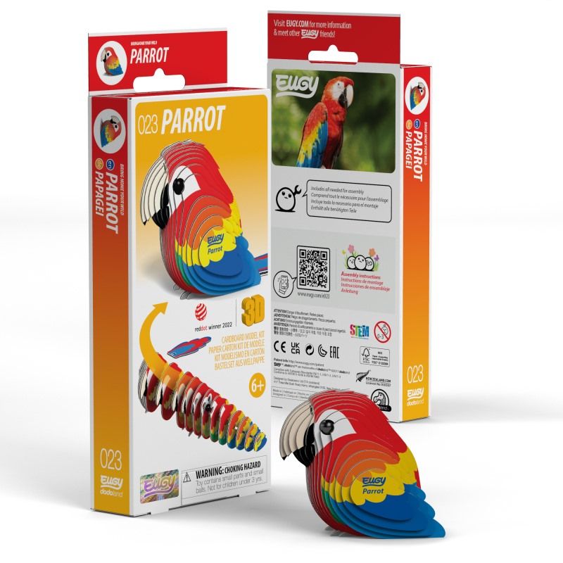 EUGY Parrot 3D Puzzle
