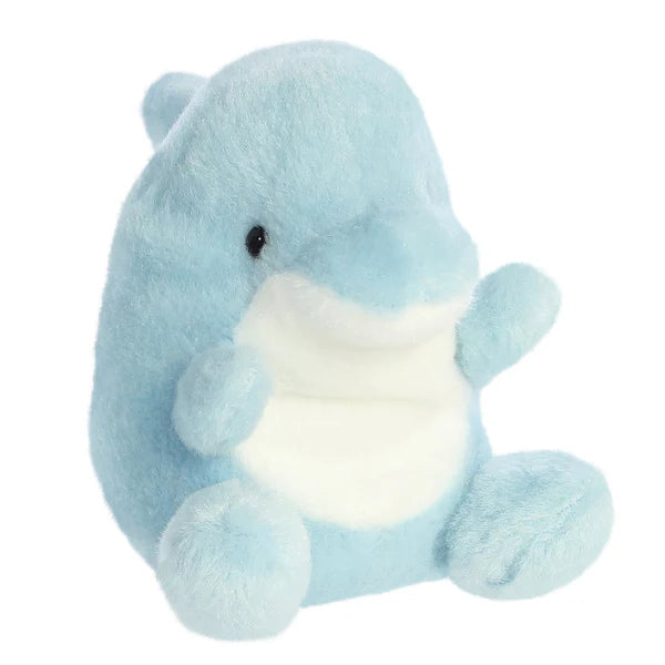 Palm Pals Clicks Dolphin 12cm Soft Toy
