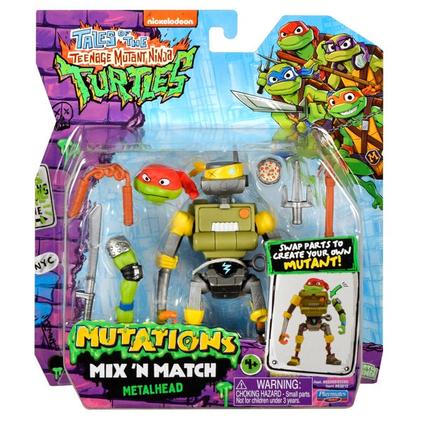 Tales of the TMNT Mix N Match Mutations Metalhead