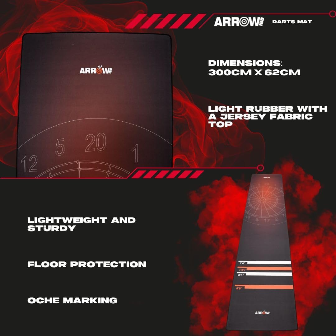 Arrow 180 Darts Mat