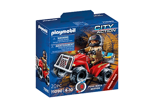 Playmobil Fire Recue Quad