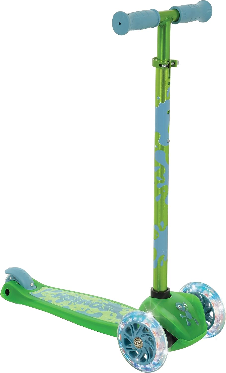 Squish Mini Flex LED Tilt Scooter - Green