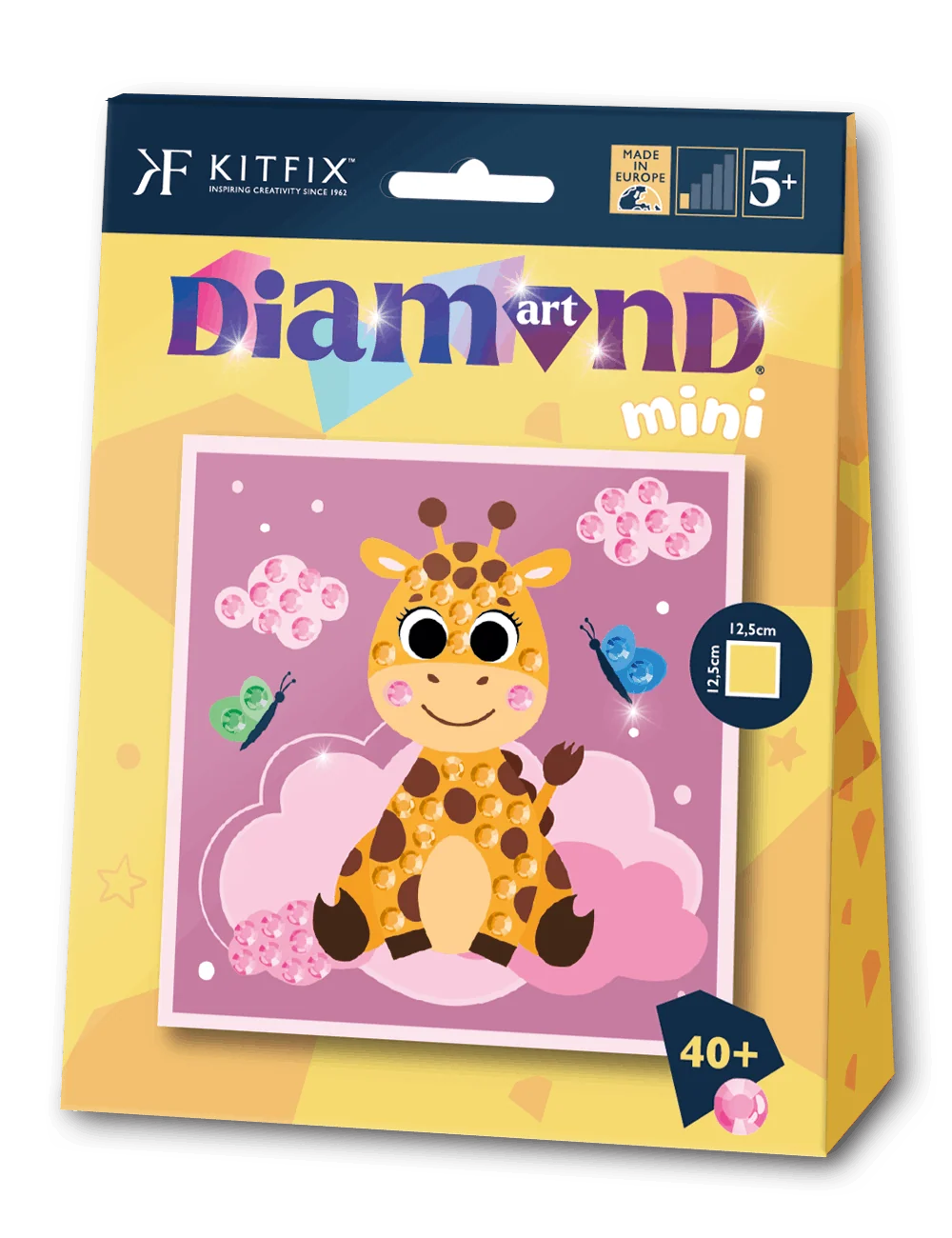 Kitfix Diamond Art Giraffe in the clouds