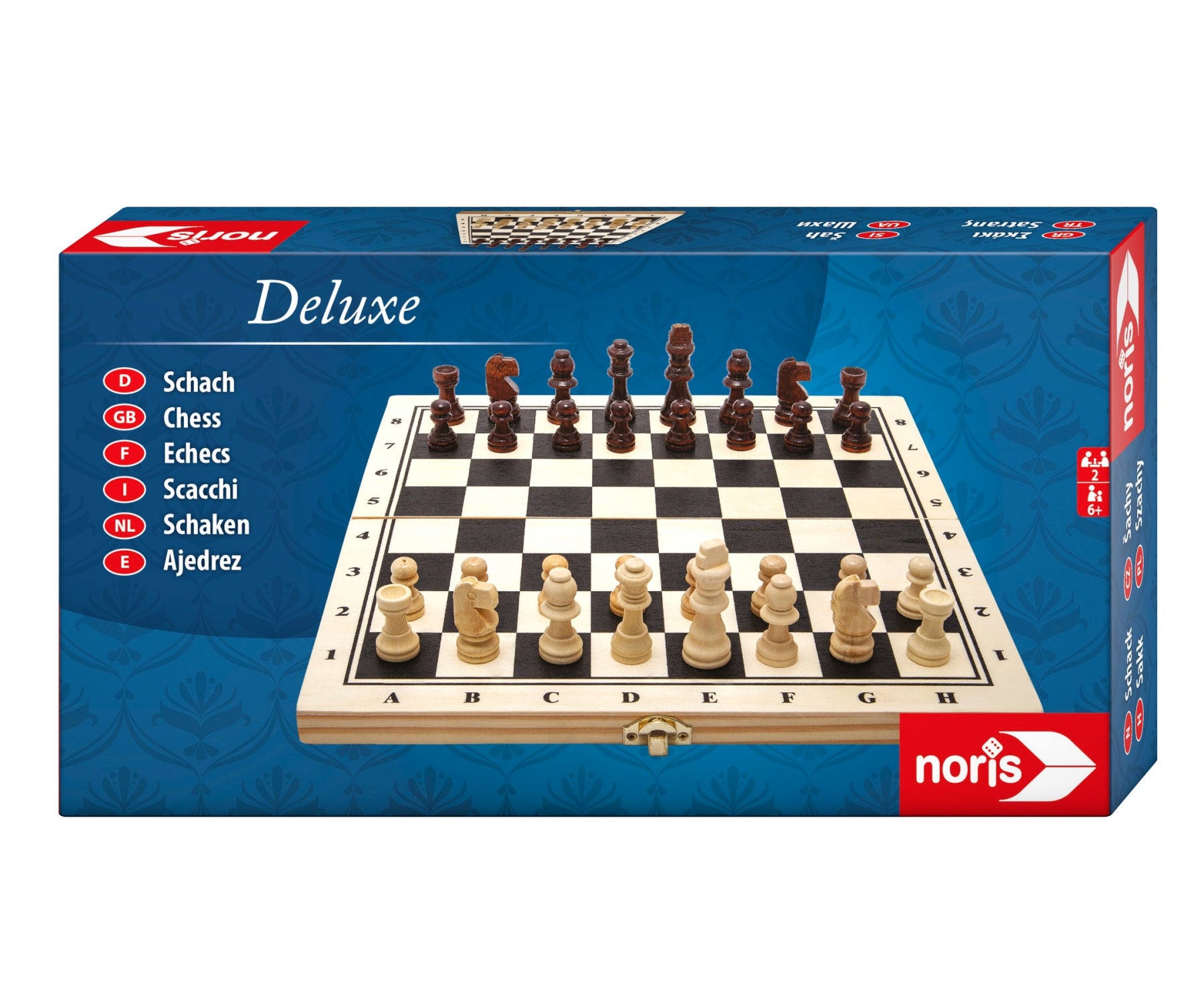 Delux Wooden Chess Set