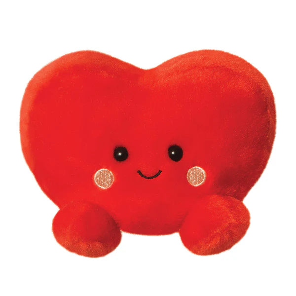 Palm Pals Amore Heart 12cm Soft Toy