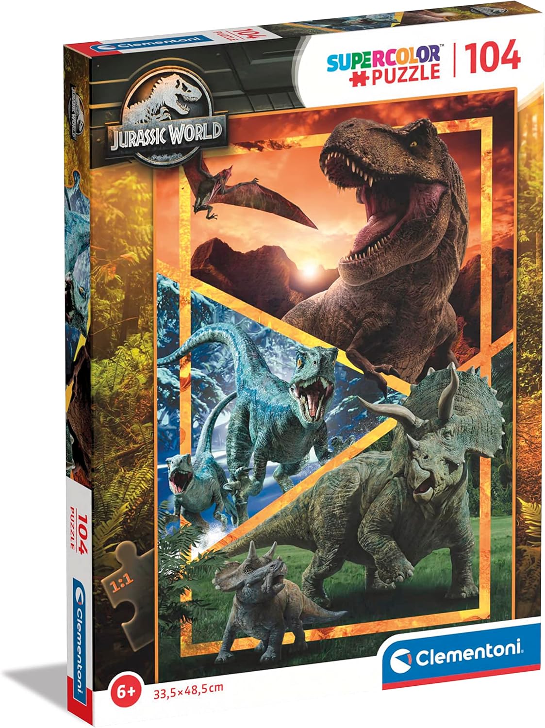 Clementoni Jurassic World 104 Jigsaw Puzzle