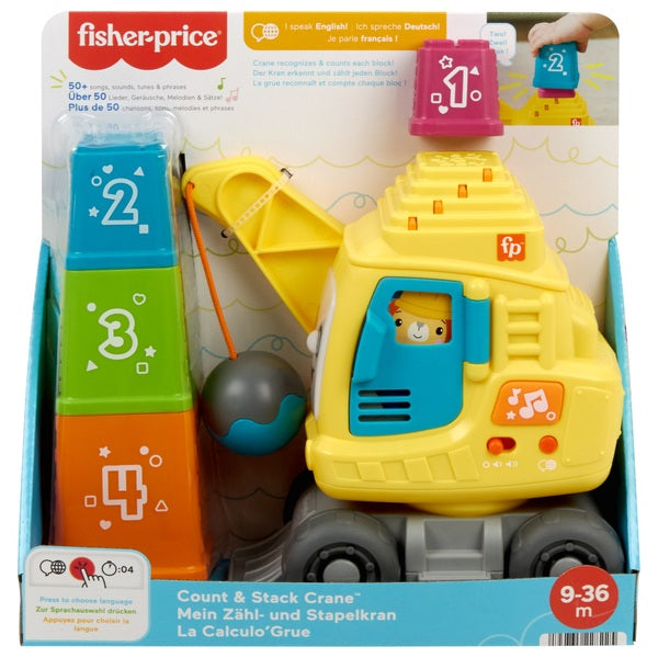 Fisher Price Count & Stack Crane