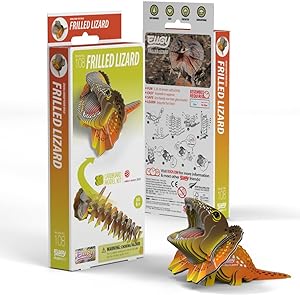 EUGY Frilled Lizard 3D Puzzle