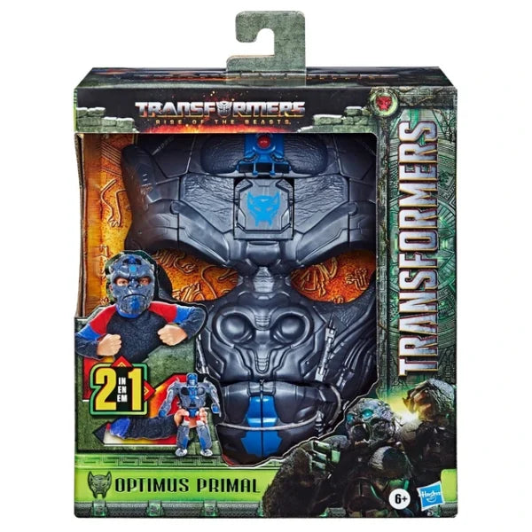 Transformers Optimus Primal 2 in 1 Mask & Figure