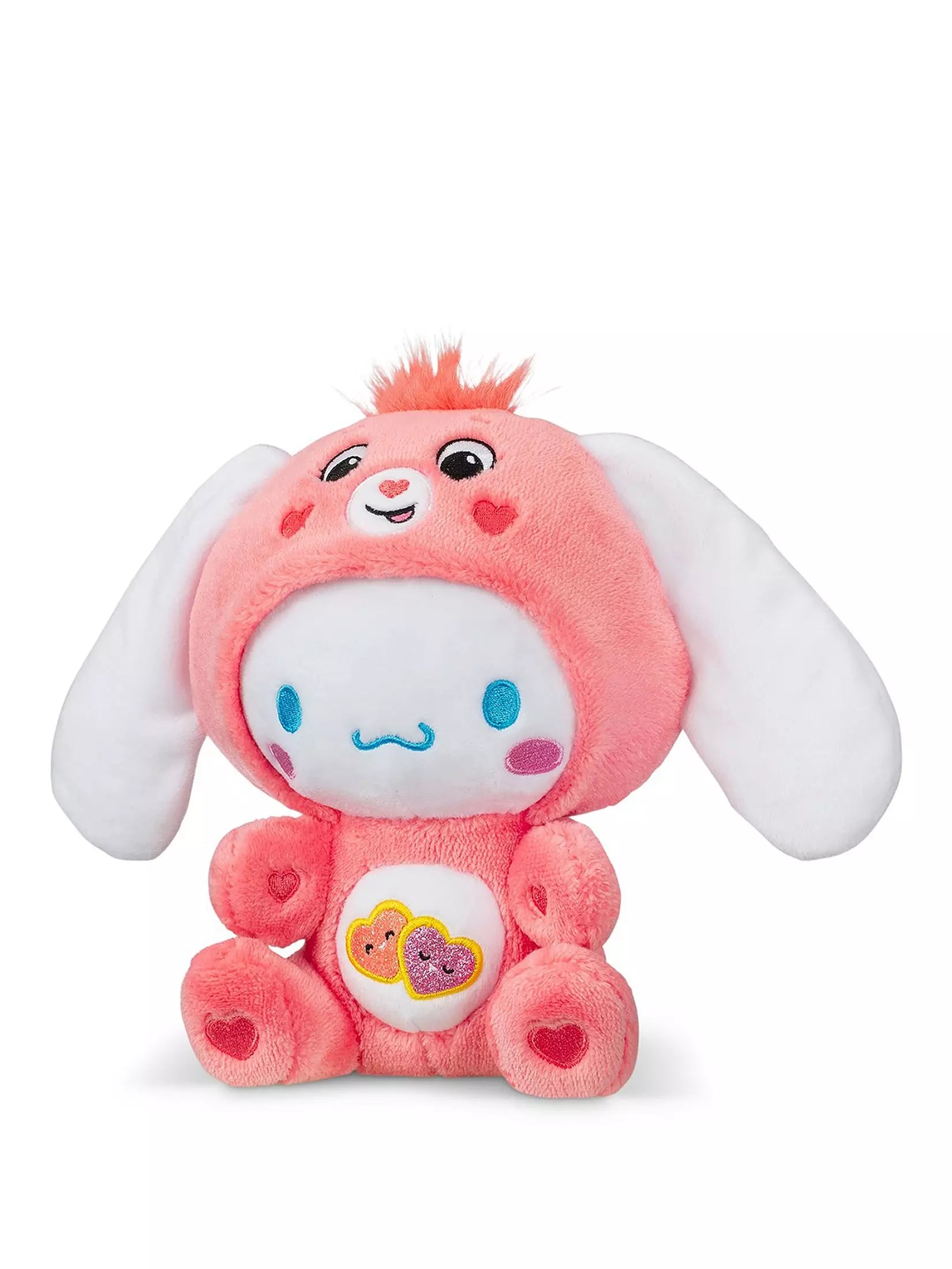 Care Bears x Hello Kitty 22cm Love-a-Lot Bear as Cinnamoroll