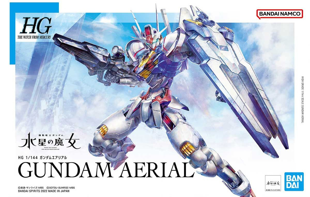 GUNDAM - HG 1/144 Gundam Aerial - Model Kit