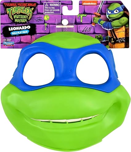 TMNT Mutant Mayhem Leonardo Roleplay Mask