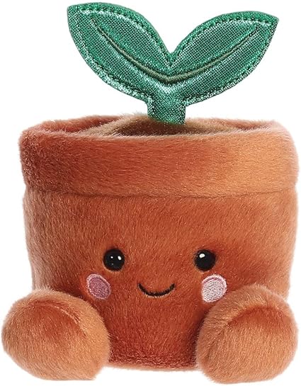 Palm Pals Terra Potted Plant 12cm Soft Toy