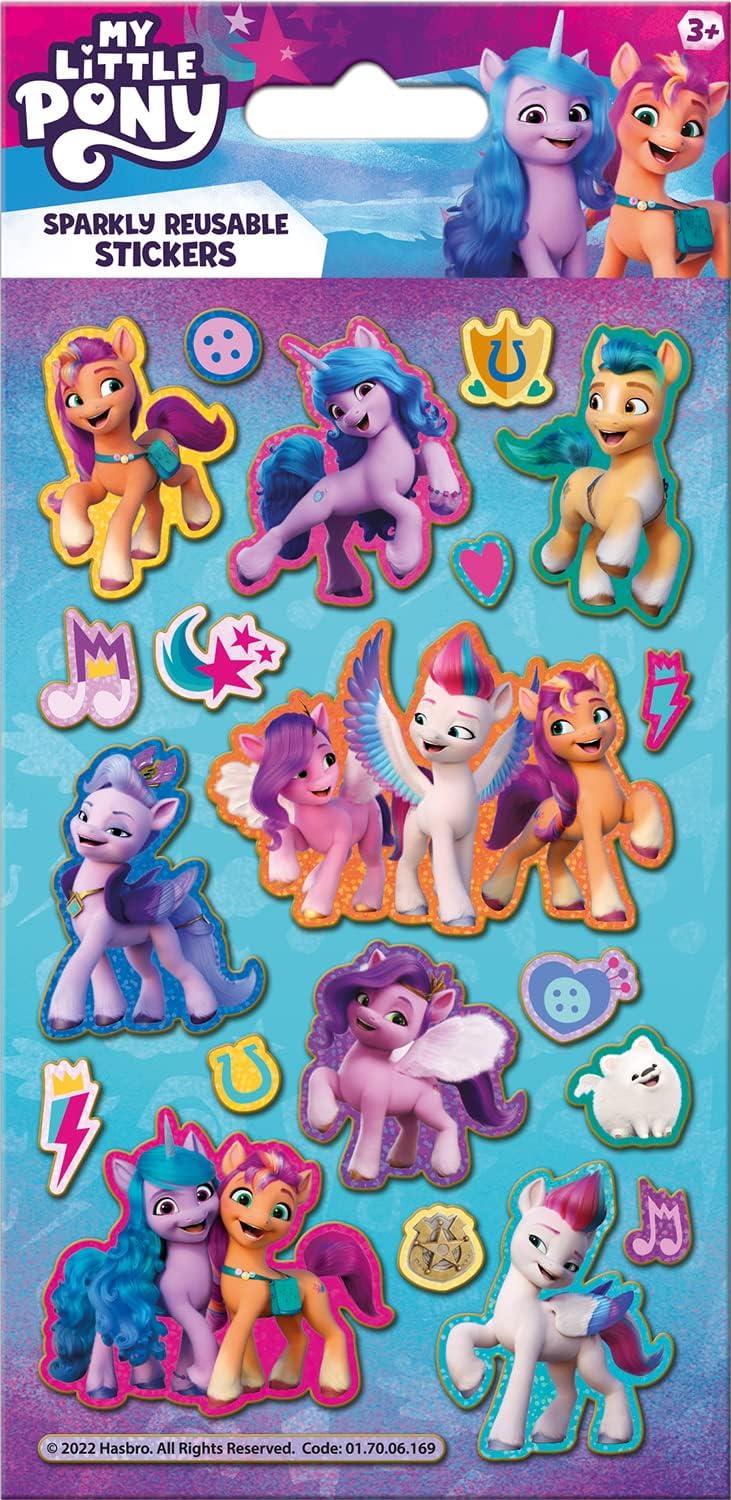 My Little Pony Sparkly Foil Stickers