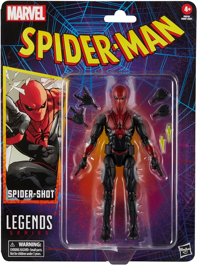 Marvel Comics Legends Series Spider-Shot 15cm Action Figure